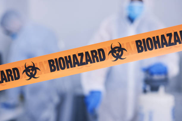 Professional Drug Lab Cleanup technician working in McComb, OH